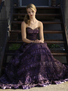 P793 corset dress gown prom